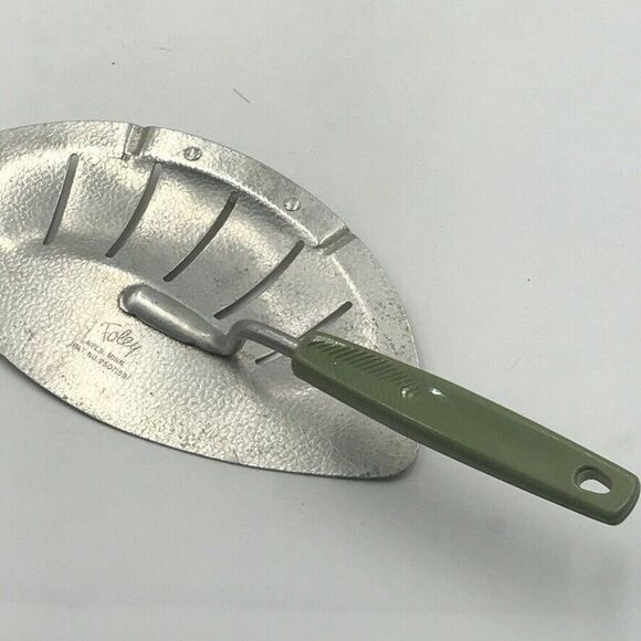 Vintage Chromium Plated Ekco USA Kitchen Utensil Lot Avocado Green Campbells S&P - Picture 3 of 12